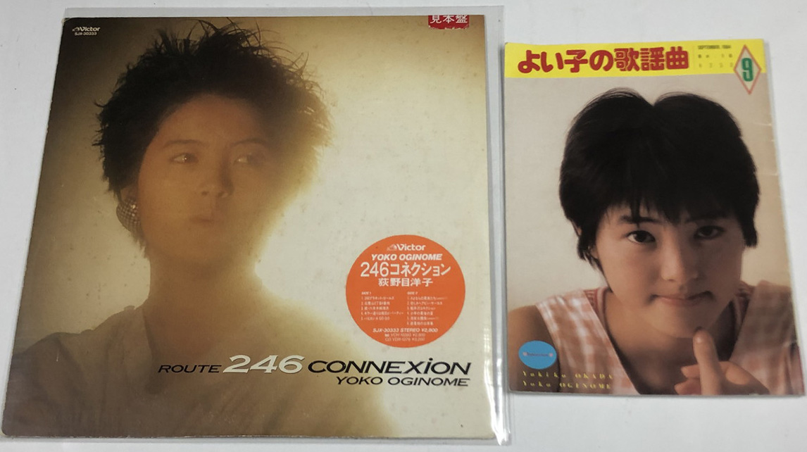 荻野目洋子 レコード シングルCD 関係雑誌 セット えるえるレコード