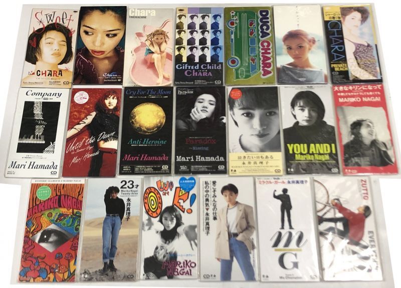 チャラ 渡瀬マキ 浜田麻里 永井真理子 CD 雑誌（ガールポップ） セット - えるえるレコード