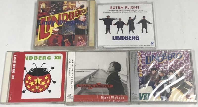 リンドバーグ CD CD仕切り板 ポップ チラシ レーザーディスク セット - えるえるレコード