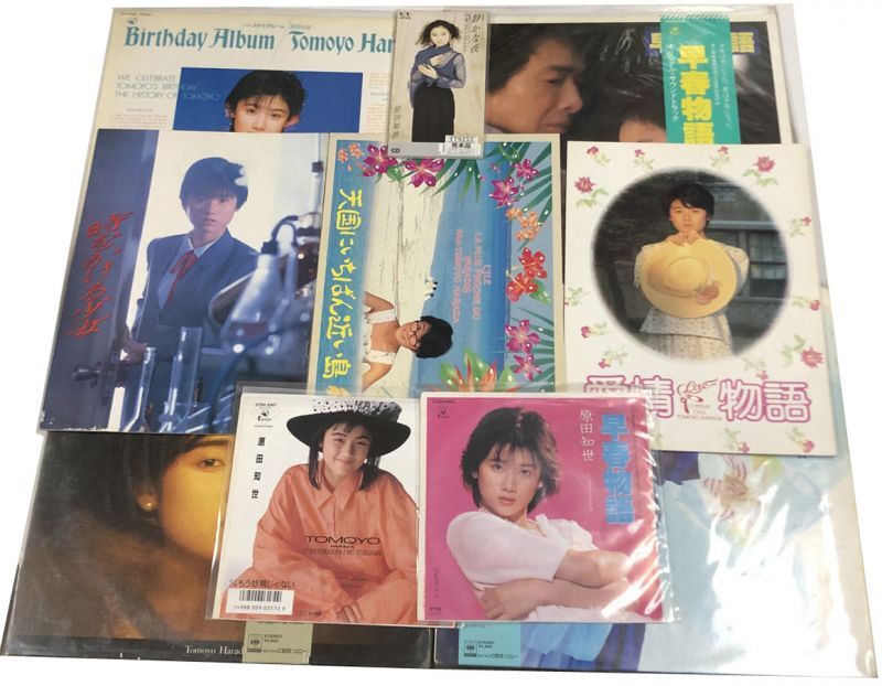 原田知世 シングル LP レコード パンフレット シングルCD セット 