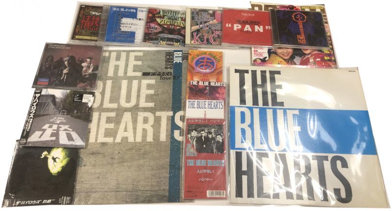 THE BLUE HEARTS ブルーハーツ 関係 CD パンフレット 関係雑誌 セット 