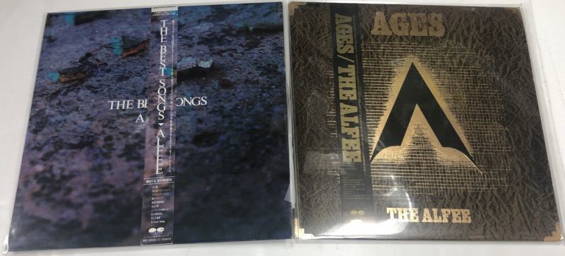 THE ALFEE アルフィー レコード カード カセットテープ 他 セット 