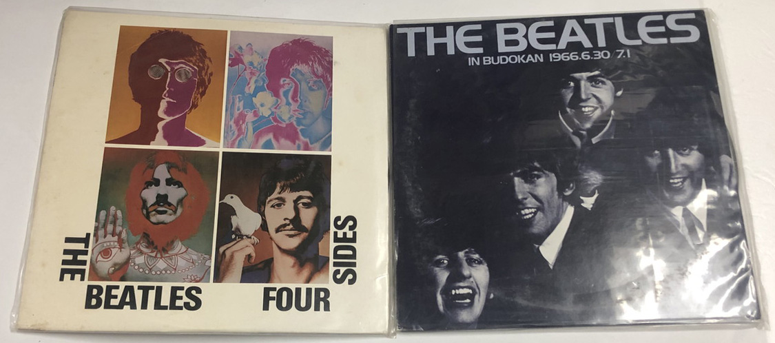 ビートルズ BEATLES ボックス BUDOKAN1966.6.30/7.1 FOUR SIDES LP 