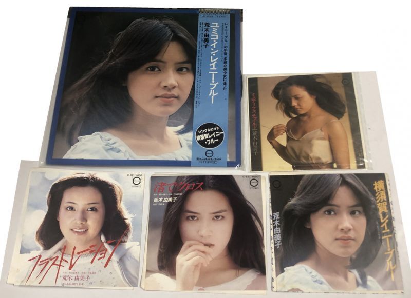 荒木由美子 シングル LPレコード セット - えるえるレコード